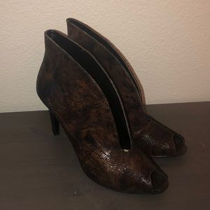 J.Reneé Peep Toe Bootie